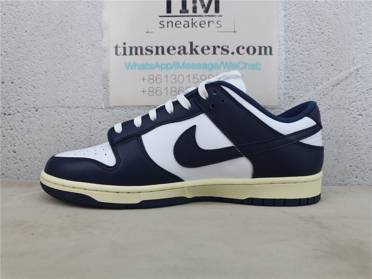 M Batch Nike Dunk Low Vintage Navy DD1503-115